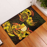 Personalised Kiribati Independence Day Rubber Doormat 46th Anniversary LT05 - Polynesian Pride