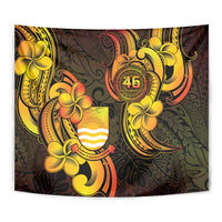 Personalised Kiribati Independence Day Tapestry 46th Anniversary LT05 - Polynesian Pride
