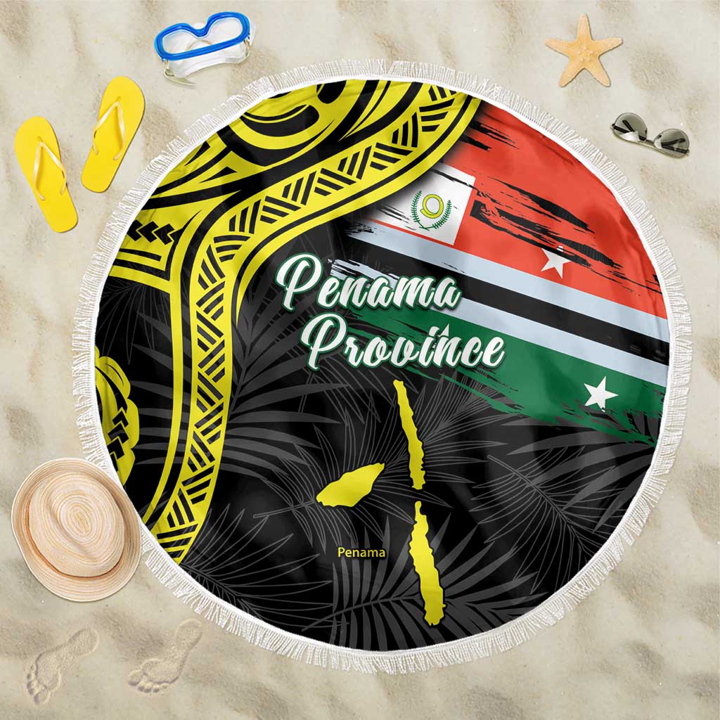 Vanuatu Penama Day Beach Blanket Grunge Flag Style LT05 One Size 150cm Black - Polynesian Pride