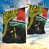 Vanuatu Penama Day Garden Flag Grunge Flag Style LT05 - Polynesian Pride