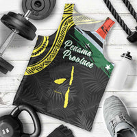 Personalised Vanuatu Penama Day Men Tank Top Grunge Flag Style LT05 - Polynesian Pride