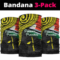 Vanuatu Penama Day Neck Gaiter Grunge Flag Style LT05 package One Size: 25*50cm Black - Polynesian Pride