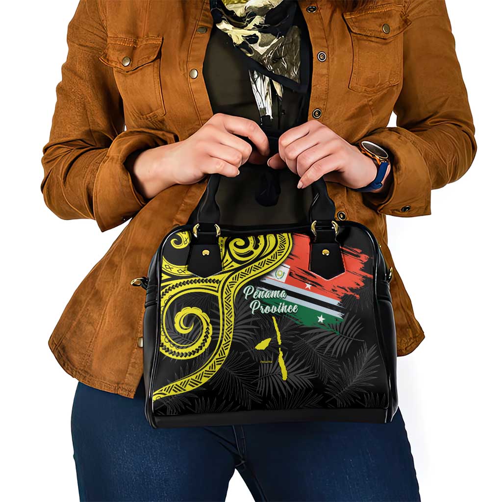 Vanuatu Penama Day Shoulder Handbag Grunge Flag Style LT05 - Polynesian Pride