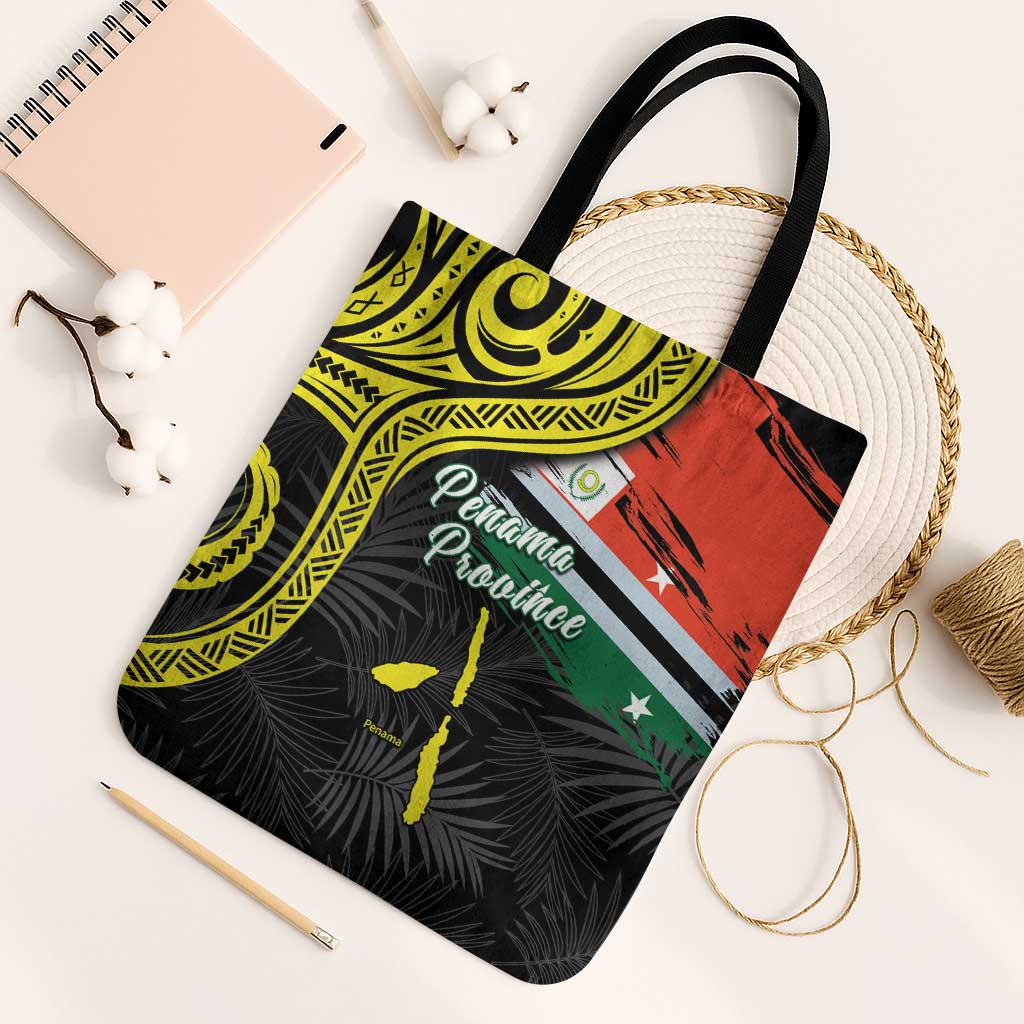 Vanuatu Penama Day Tote Bag Grunge Flag Style LT05 Black Strap One Size Black - Polynesian Pride