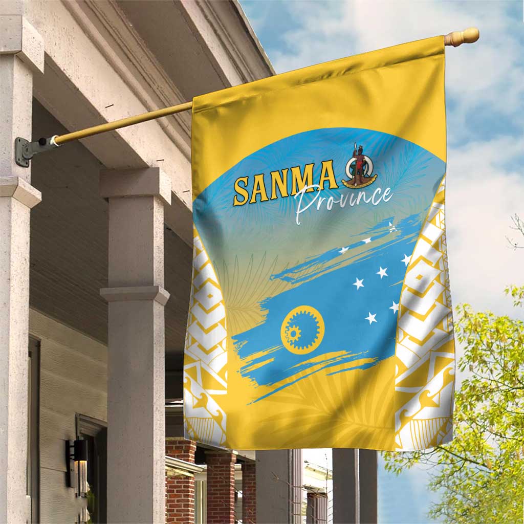 Vanuatu Sanma Day Garden Flag Special Style LT05 House Flag Yellow - Polynesian Pride