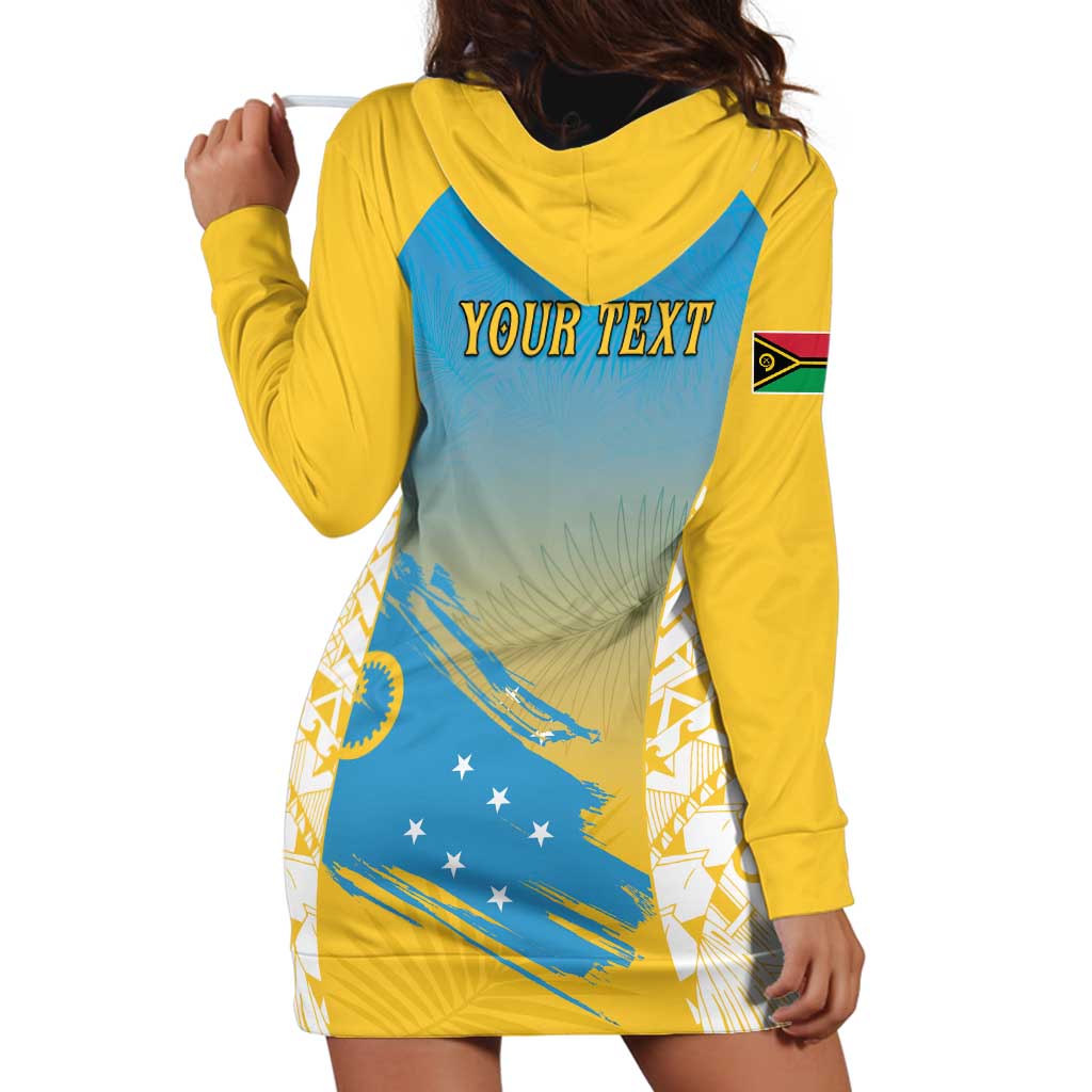 Personalised Vanuatu Sanma Day Hoodie Dress Special Style LT05 - Polynesian Pride