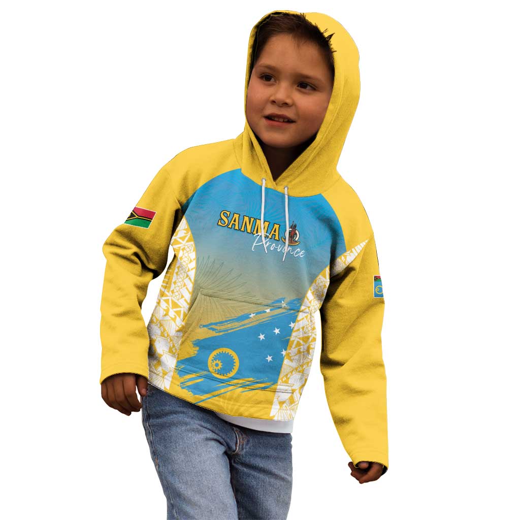 Personalised Vanuatu Sanma Day Kid Hoodie Special Style LT05 - Polynesian Pride