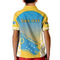 Personalised Vanuatu Sanma Day Kid Polo Shirt Special Style LT05 - Polynesian Pride