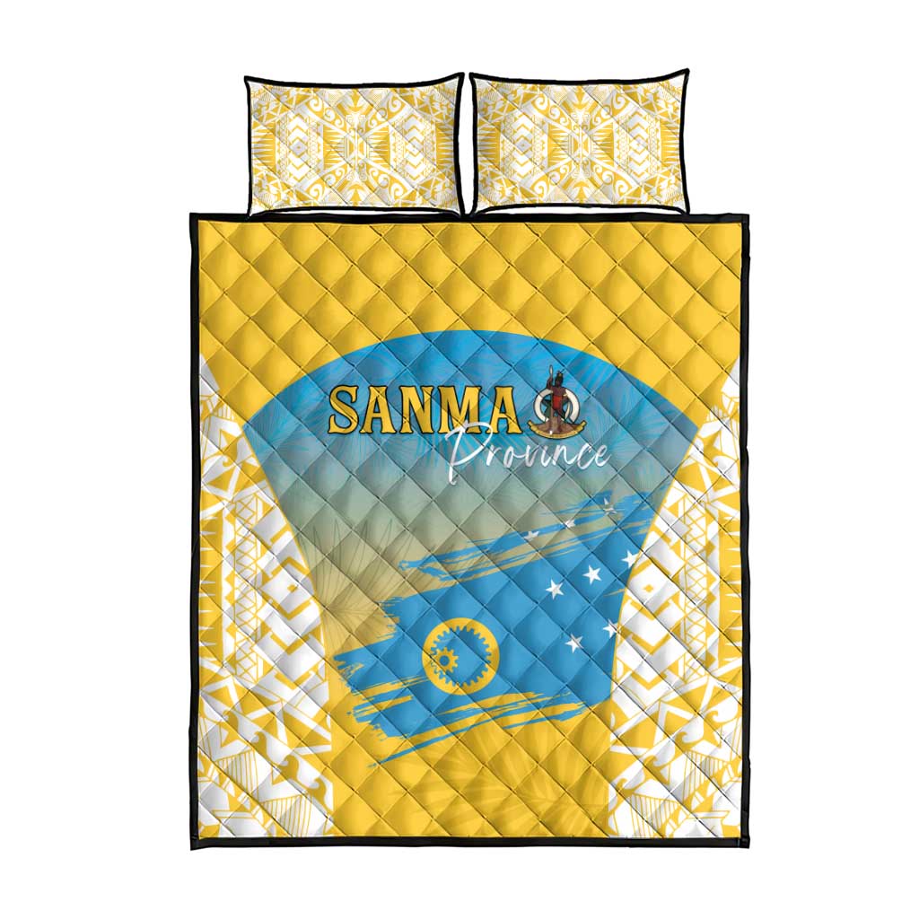 Vanuatu Sanma Day Quilt Bed Set Special Style LT05 - Polynesian Pride