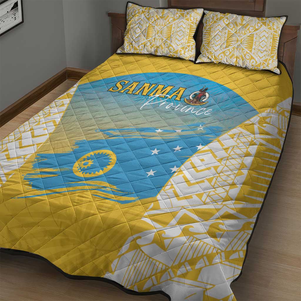 Vanuatu Sanma Day Quilt Bed Set Special Style LT05 - Polynesian Pride