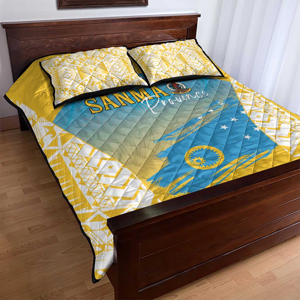 Vanuatu Sanma Day Quilt Bed Set Special Style LT05 - Polynesian Pride