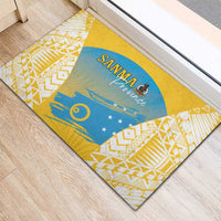 Vanuatu Sanma Day Rubber Doormat Special Style LT05 - Polynesian Pride