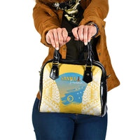 Vanuatu Sanma Day Shoulder Handbag Special Style LT05 One Size Yellow - Polynesian Pride