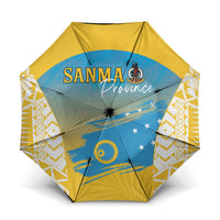 Vanuatu Sanma Day Umbrella Special Style LT05 One Size Folded 11.42 inch Opened Diameter 37.4 inch Yellow - Polynesian Pride
