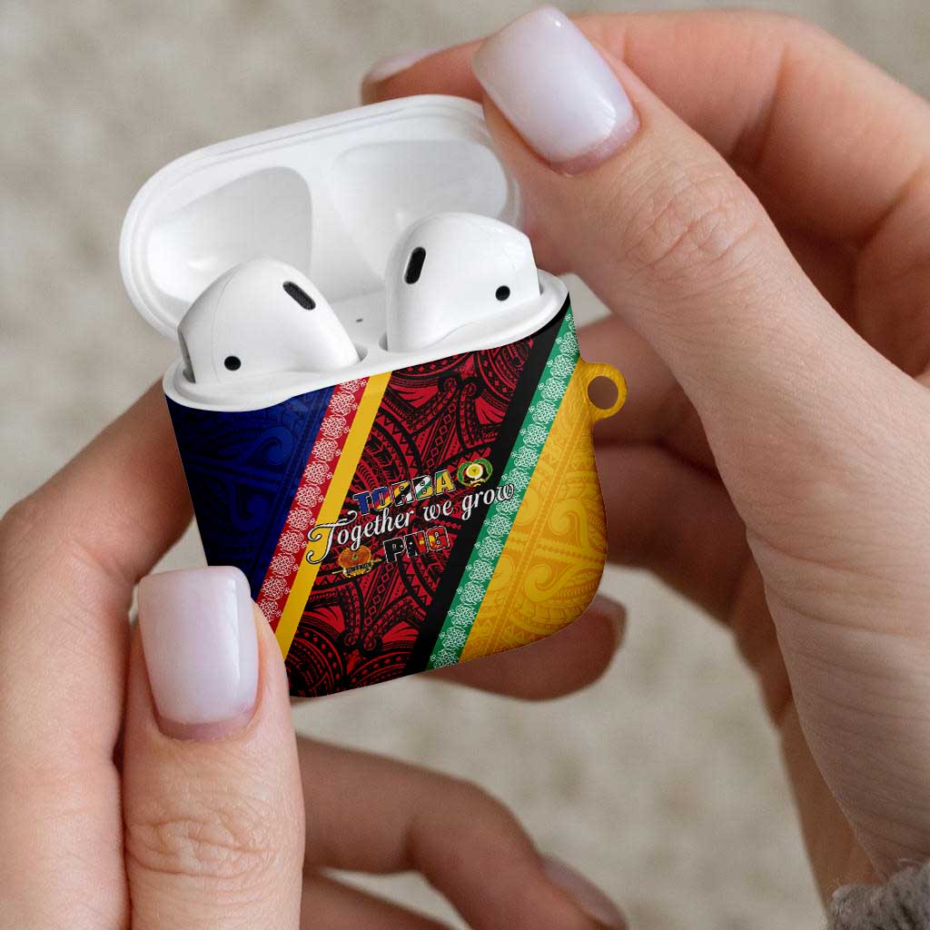 Love Torba PNG Day AirPods Case Together We Grow LT05 - Polynesian Pride
