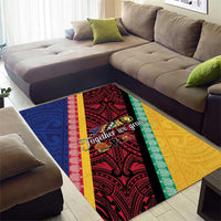 Love Torba PNG Day Area Rug Together We Grow LT05 - Polynesian Pride