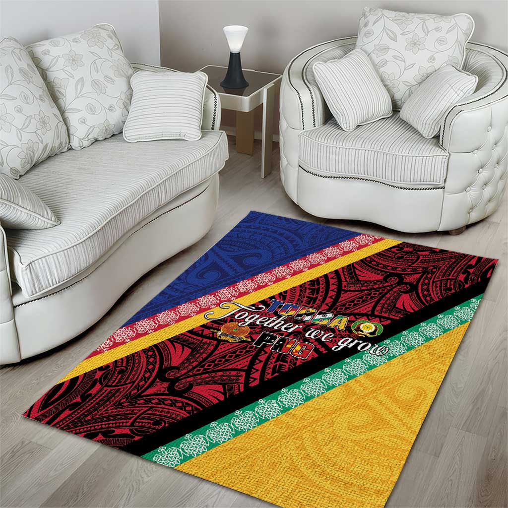 Love Torba PNG Day Area Rug Together We Grow LT05 - Polynesian Pride