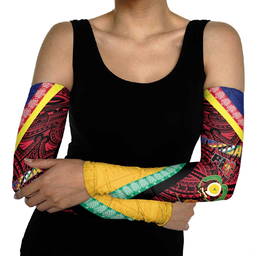 Love Torba PNG Day Arm Sleeves Together We Grow LT05 - Polynesian Pride