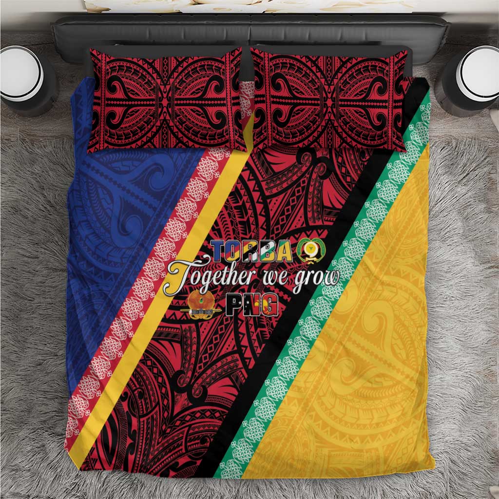 Love Torba PNG Day Bedding Set Together We Grow LT05 Colorful - Polynesian Pride