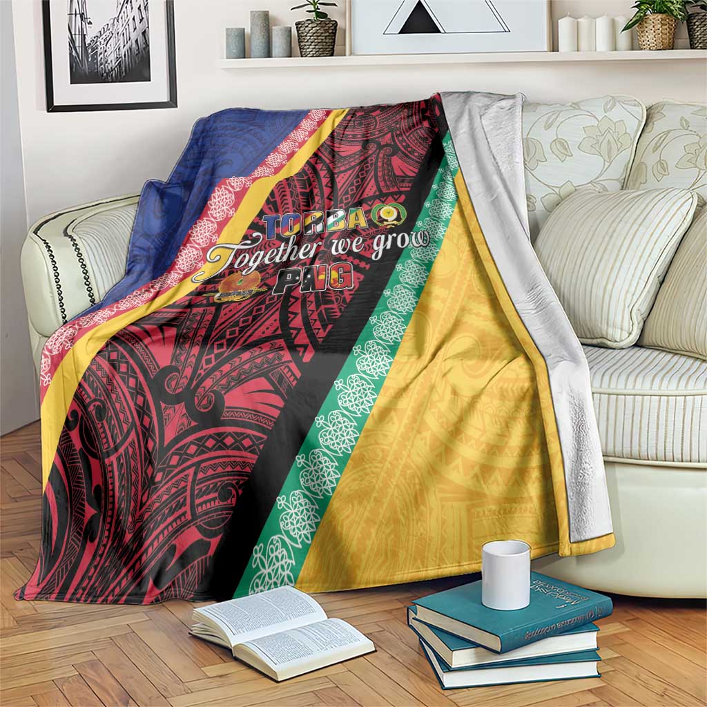 Love Torba PNG Day Blanket Together We Grow LT05 Colorful - Polynesian Pride