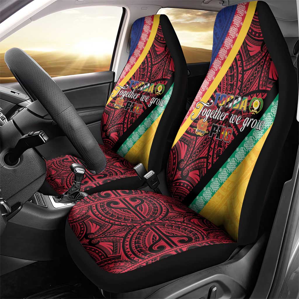 Love Torba PNG Day Car Seat Cover Together We Grow LT05 - Polynesian Pride