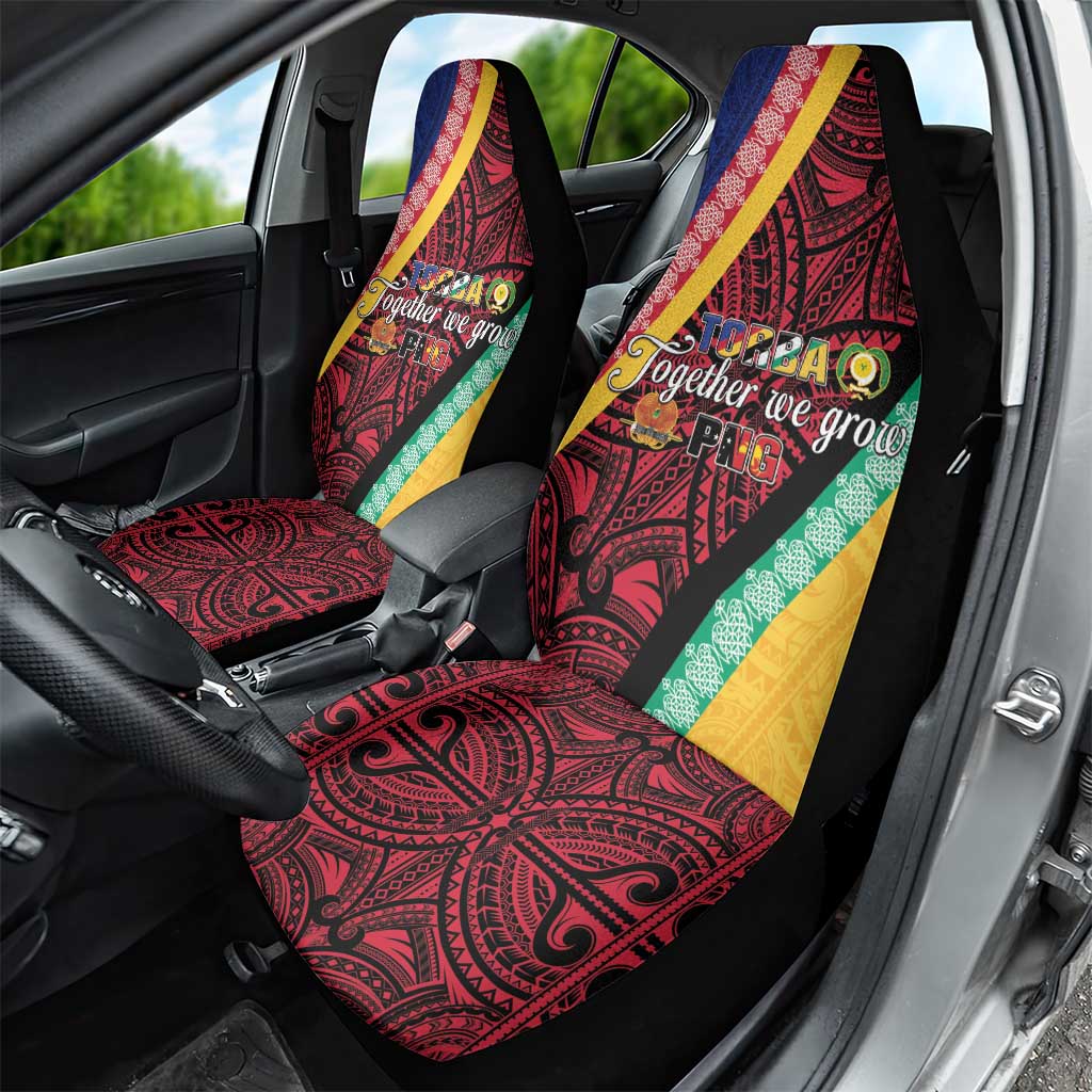 Love Torba PNG Day Car Seat Cover Together We Grow LT05 - Polynesian Pride