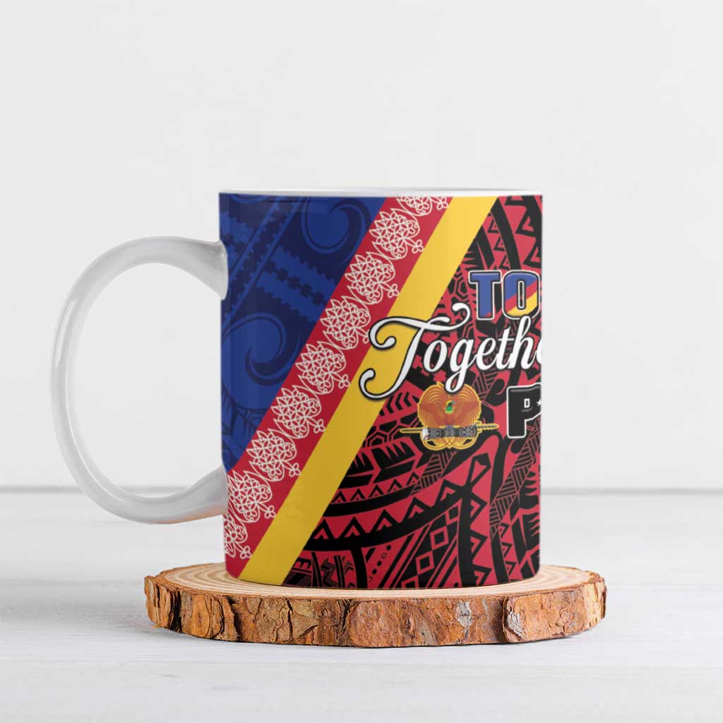 Love Torba PNG Day Ceramic Mug Together We Grow LT05 Colorful - Polynesian Pride