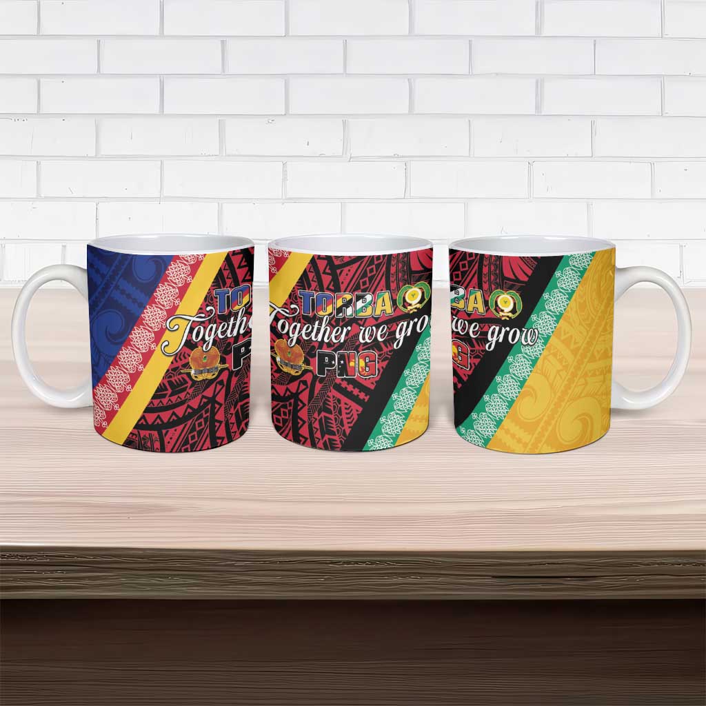 Love Torba PNG Day Ceramic Mug Together We Grow LT05 - Polynesian Pride