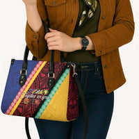 Love Torba PNG Day Leather Bag Together We Grow LT05 - Polynesian Pride