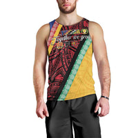 Love Torba PNG Day Men Tank Top Together We Grow LT05 - Polynesian Pride