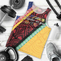 Love Torba PNG Day Men Tank Top Together We Grow LT05 - Polynesian Pride