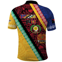 Love Torba PNG Day Polo Shirt Together We Grow LT05 - Polynesian Pride