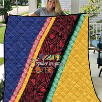 Love Torba PNG Day Quilt Together We Grow LT05 Colorful - Polynesian Pride