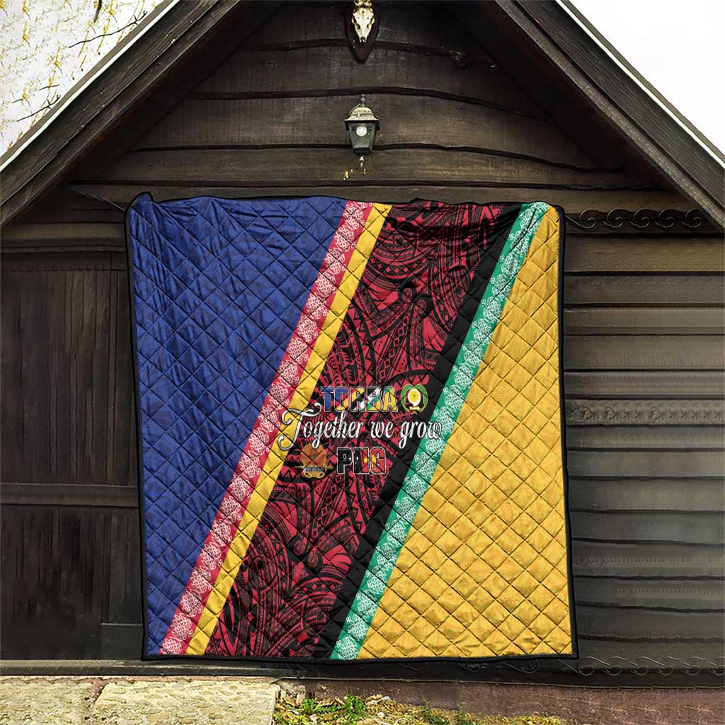 Love Torba PNG Day Quilt Together We Grow LT05 - Polynesian Pride