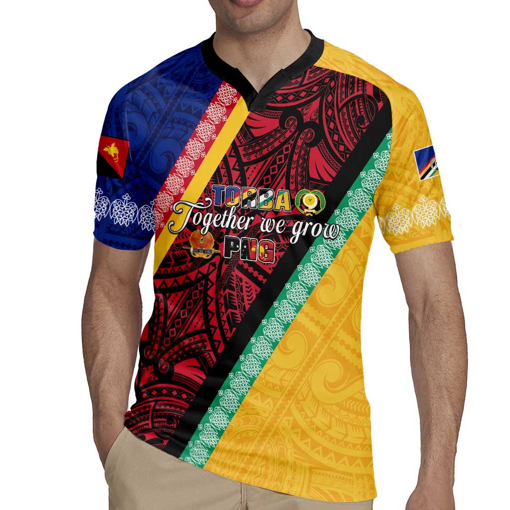 Love Torba PNG Day Rugby Jersey Together We Grow LT05 - Polynesian Pride