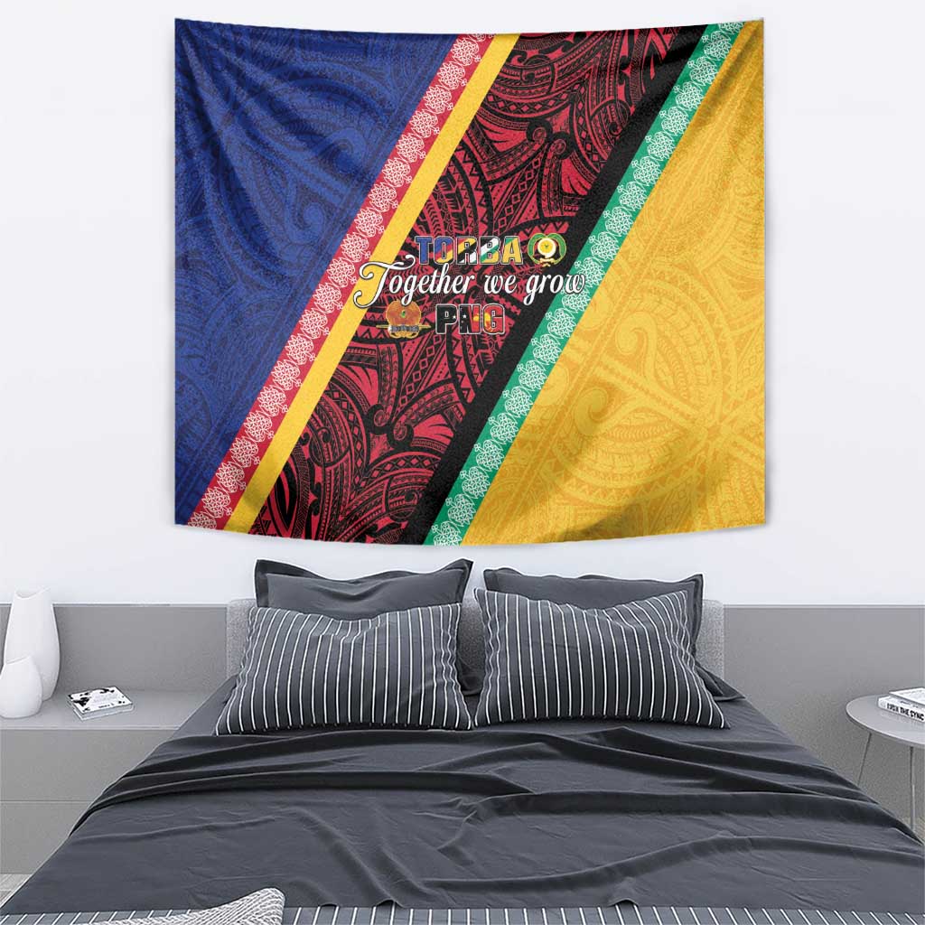Love Torba PNG Day Tapestry Together We Grow LT05 - Polynesian Pride
