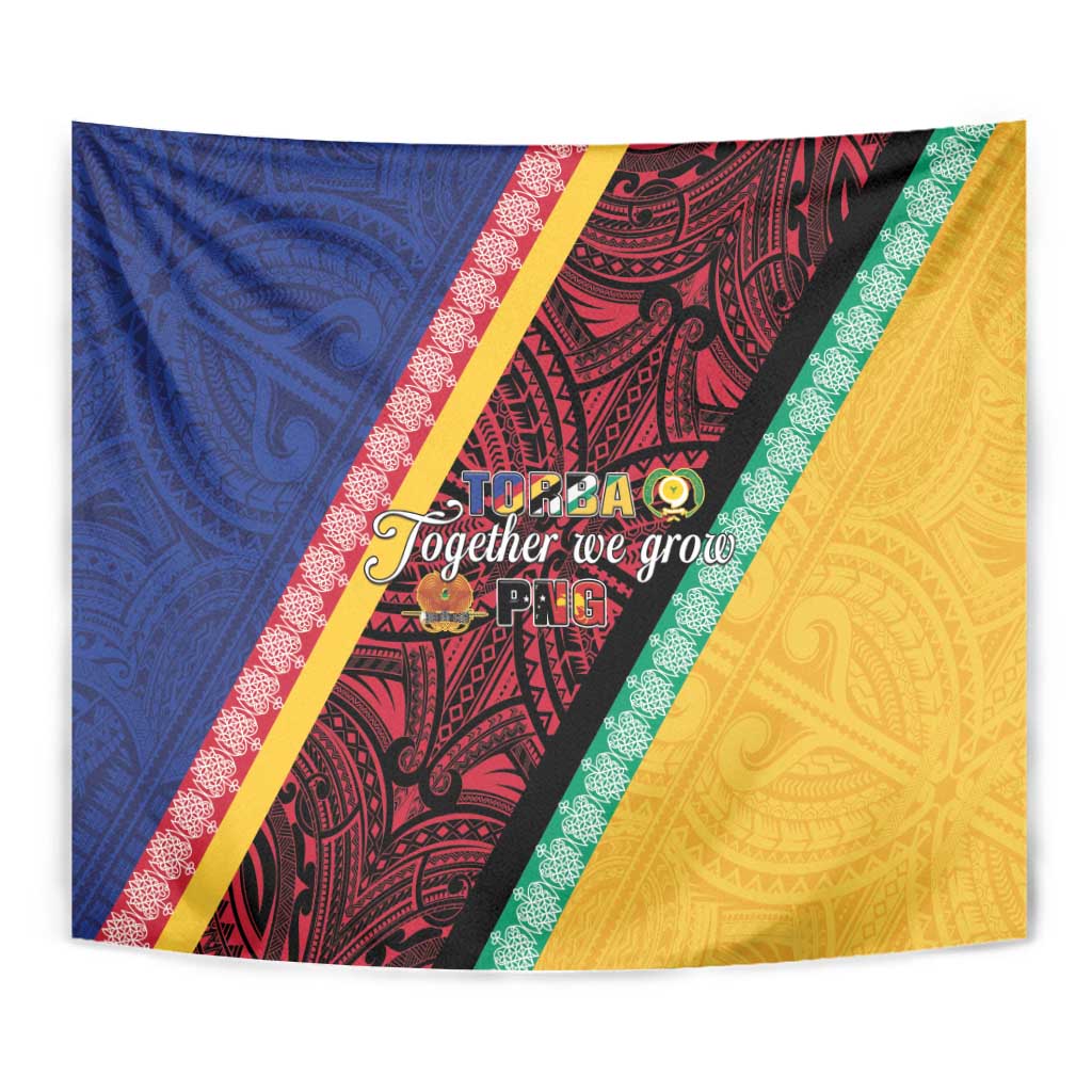 Love Torba PNG Day Tapestry Together We Grow LT05 - Polynesian Pride