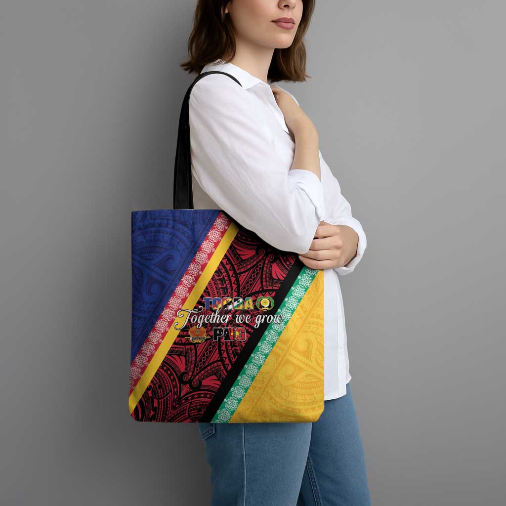 Love Torba PNG Day Tote Bag Together We Grow LT05 - Polynesian Pride