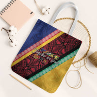 Love Torba PNG Day Tote Bag Together We Grow LT05 White Strap One Size Colorful - Polynesian Pride