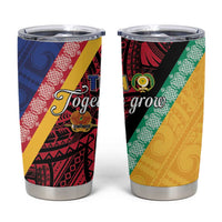 Love Torba PNG Day Tumbler Cup Together We Grow LT05 Colorful - Polynesian Pride