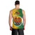 Papua New Guinea Enga Province Men Tank Top Mix Coat Of Arms Polynesian Pattern LT05 - Polynesian Pride