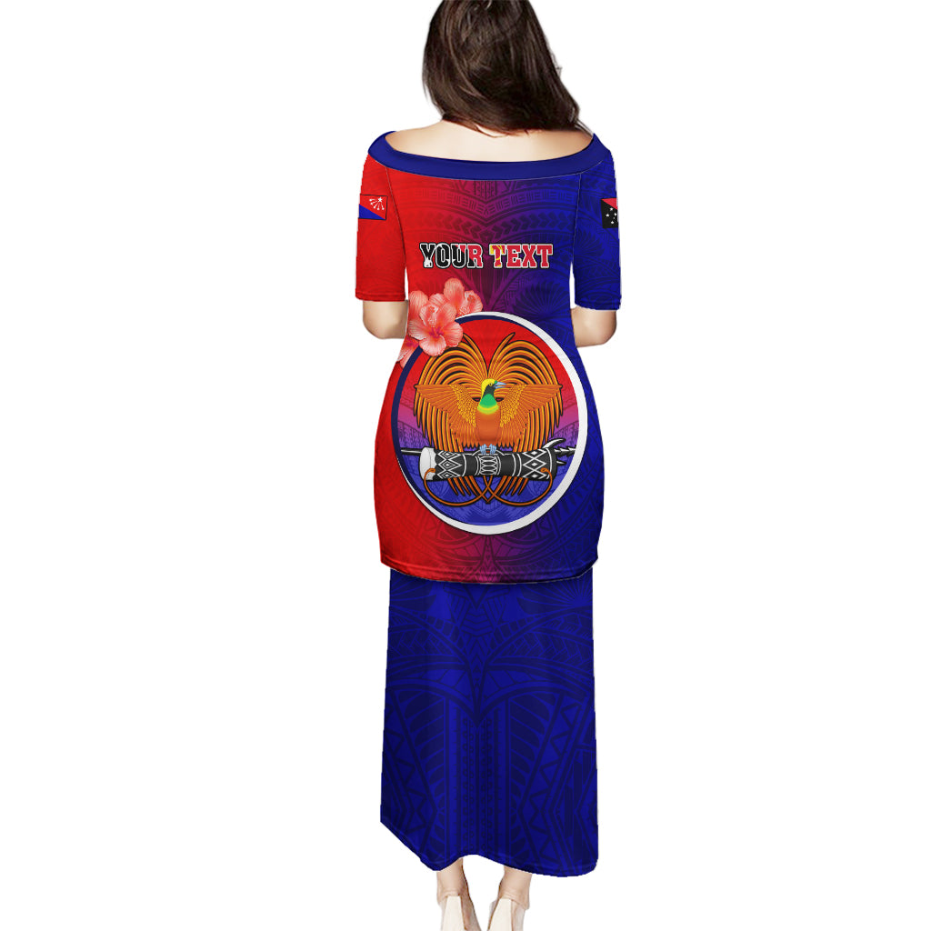 Personalized Papua New Guinea Central Province Puletasi Mix Coat Of Arms Polynesian Pattern LT05 - Polynesian Pride