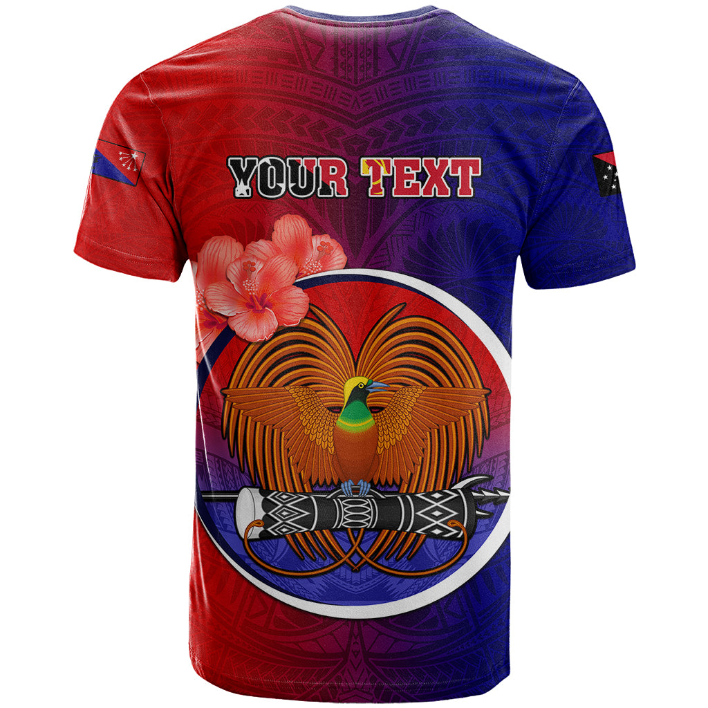 Personalized Papua New Guinea Central Province T Shirt Mix Coat Of Arms Polynesian Pattern LT05 - Polynesian Pride