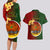 Papua New Guinea Chimbu Province Couples Matching Long Sleeve Bodycon Dress and Hawaiian Shirt Mix Coat Of Arms Polynesian Pattern LT05 - Polynesian Pride