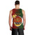 Papua New Guinea Chimbu Province Men Tank Top Mix Coat Of Arms Polynesian Pattern LT05 - Polynesian Pride