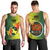 Papua New Guinea Oro Province Men Tank Top Mix Coat Of Arms Polynesian Pattern LT05 - Polynesian Pride