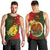 Papua New Guinea Eastern Highlands Province Men Tank Top Mix Coat Of Arms Polynesian Pattern LT05 - Polynesian Pride