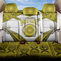Niue The Rock Of Polynesia Back Car Seat Cover Peniamina Gospel Day Yellow Version LT05 One Size Yellow - Polynesian Pride