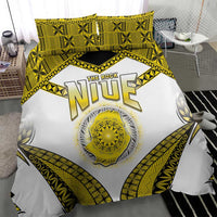 Niue The Rock Of Polynesia Bedding Set Peniamina Gospel Day Yellow Version LT05 - Polynesian Pride