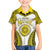 Personalised Niue The Rock Of Polynesia Family Matching Puletasi and Hawaiian Shirt Peniamina Gospel Day Yellow Version